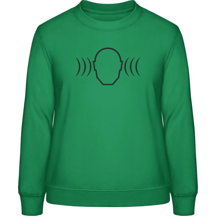 High Volume Sound Danger Sweatshirt för kvinnor contain pic