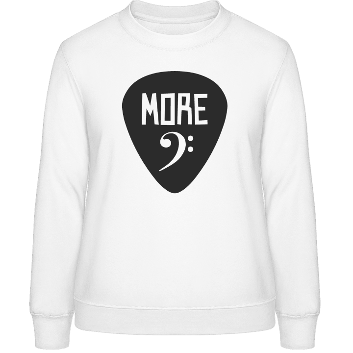 More Bass Sweat-shirt pour femme contain pic