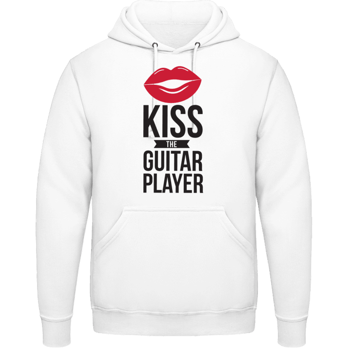 Kiss The Guitar Player Felpa con cappuccio contain pic