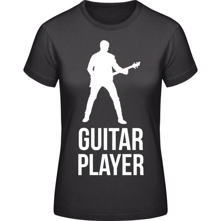 Guitar Player Vrouwen T-shirt contain pic