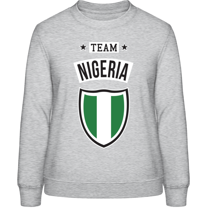 Team Nigeria Sweatshirt för kvinnor contain pic