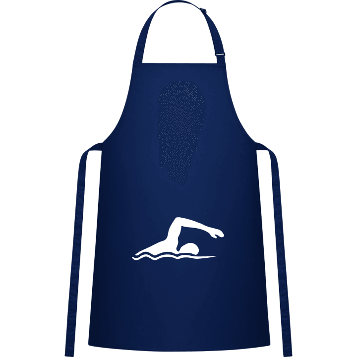 Swimmer Illustration Förkläde för matlagning contain pic