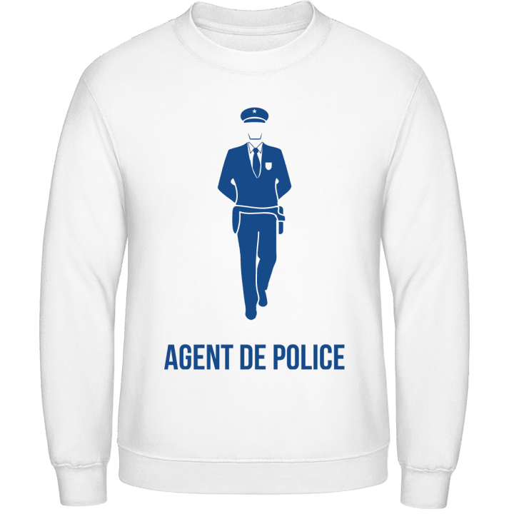 Agent De Police Sweatshirt contain pic
