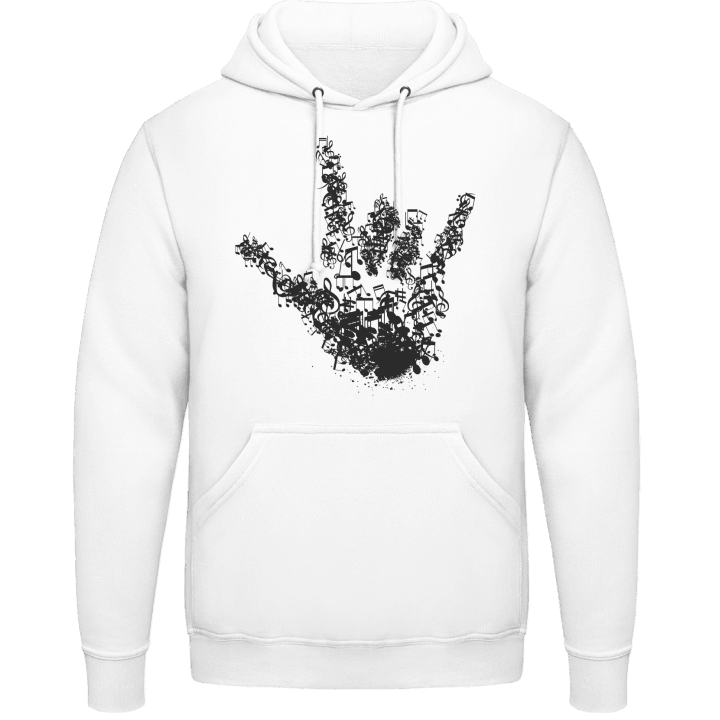 Rock On Hand Stylish Hoodie contain pic