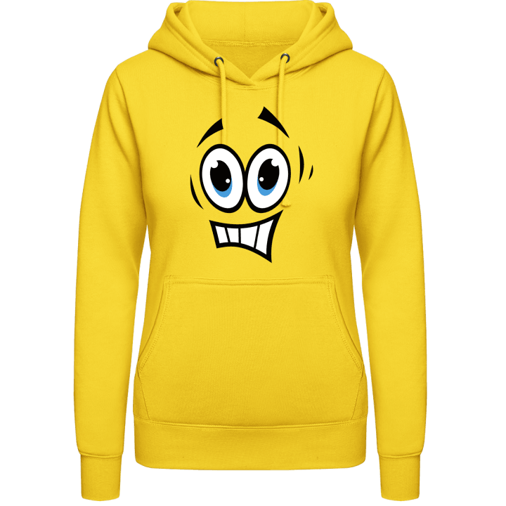 Afraid Face Vrouwen Hoodie contain pic
