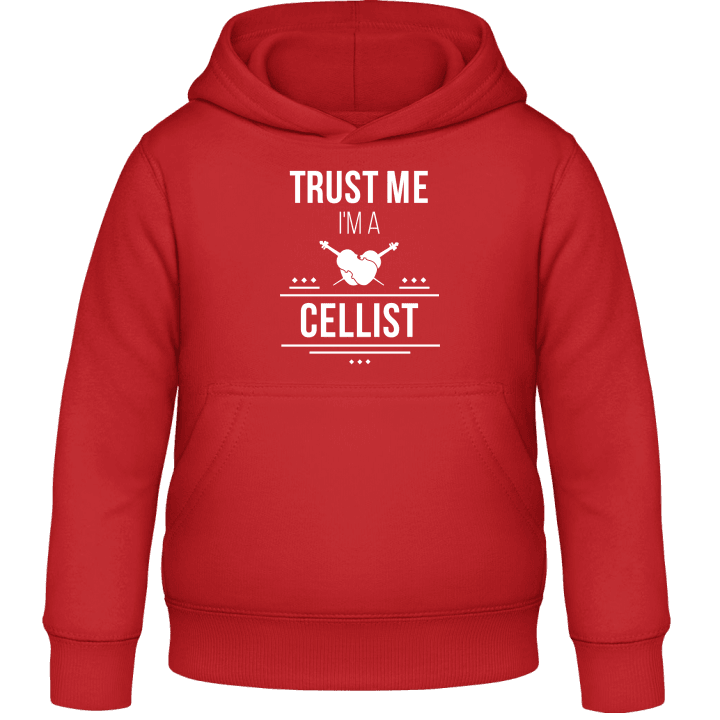 Trust Me I'm A Cellist Kids Hoodie contain pic