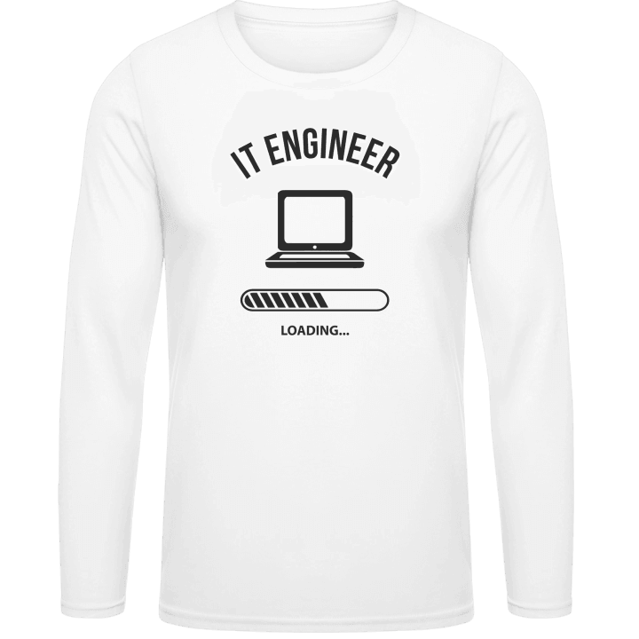 Computer Scientist Loading Langarmshirt contain pic