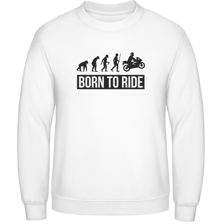 Born To Ride Motorbike Sudadera contain pic