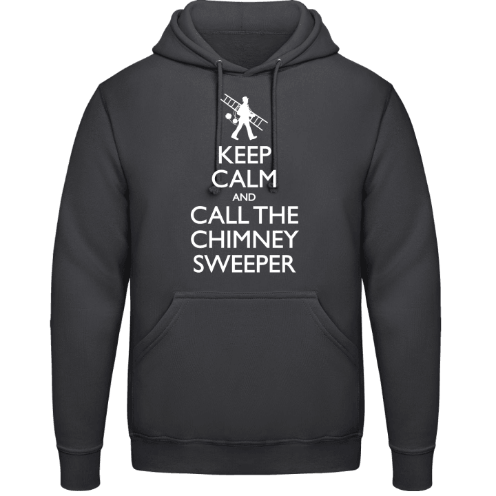 Keep Calm And Call The Chimney Sweeper Felpa con cappuccio contain pic