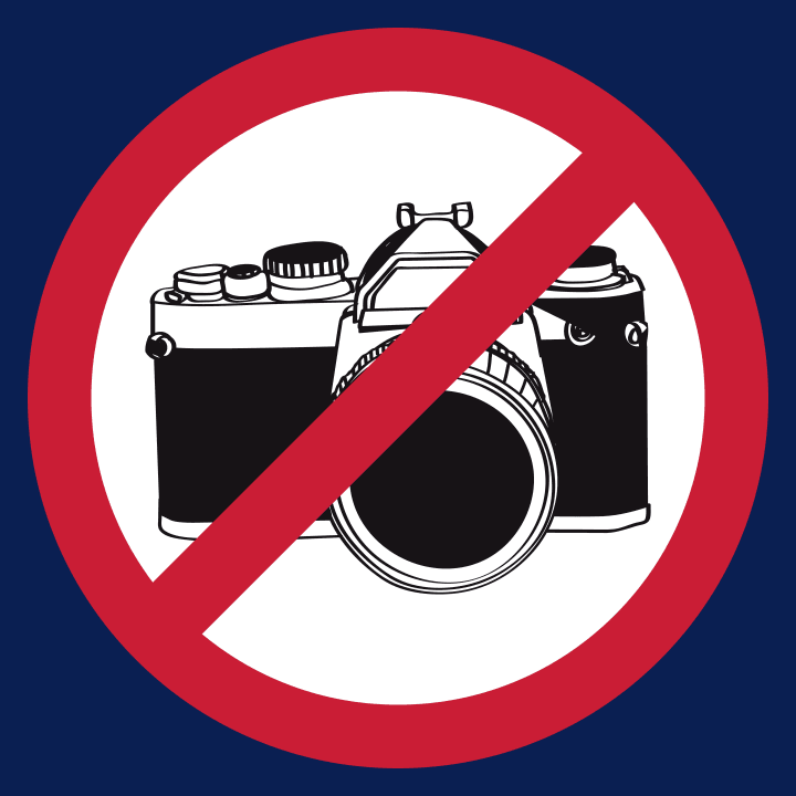 No Pictures Warning Cloth Bag 0 image