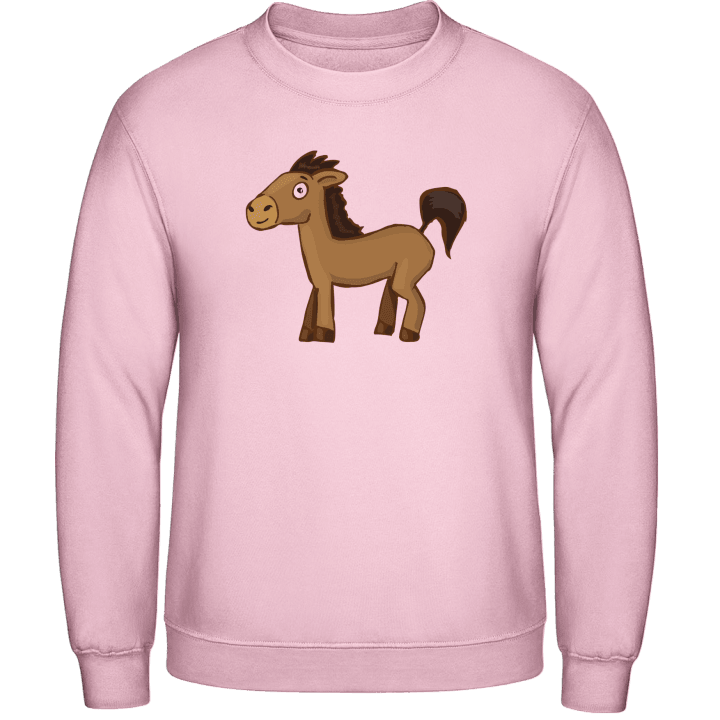 Horse Sweet Illustration Sweatshirt 0 image