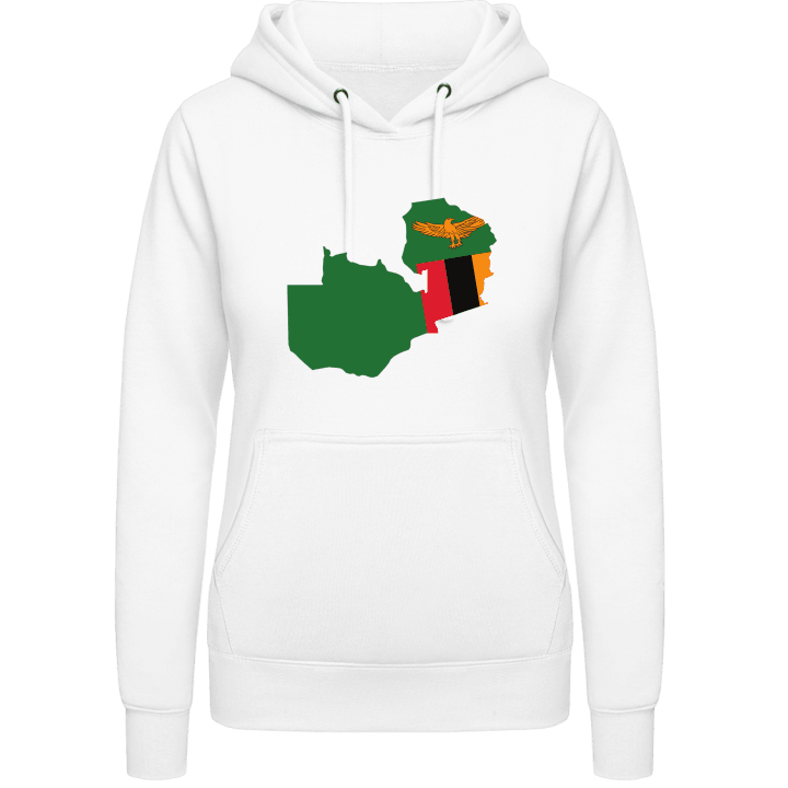 Sambia Map Vrouwen Hoodie contain pic