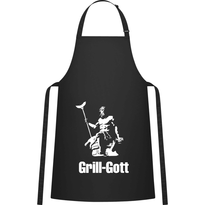 Grill Gott Delantal de cocina contain pic