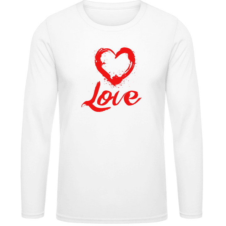 Love Logo T-shirt à manches longues contain pic