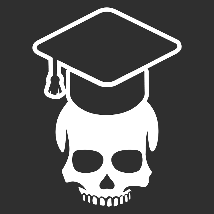 Graduation Skull Long Sleeve Shirt 0 image