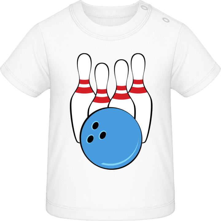Bowling T-shirt bébé contain pic
