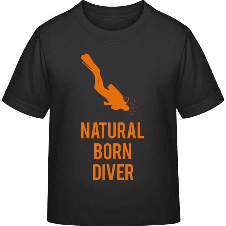 Natural Born Diver T-shirt för barn contain pic