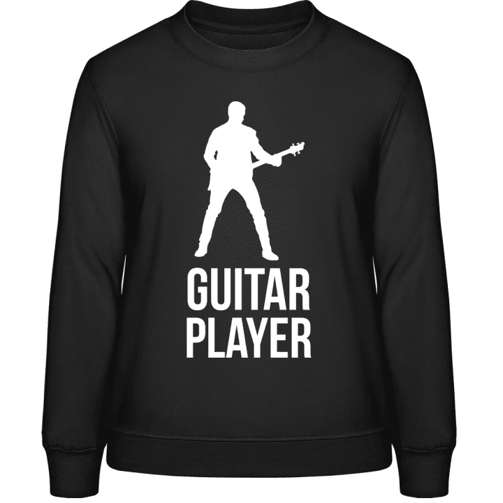 Guitar Player Sweatshirt för kvinnor contain pic