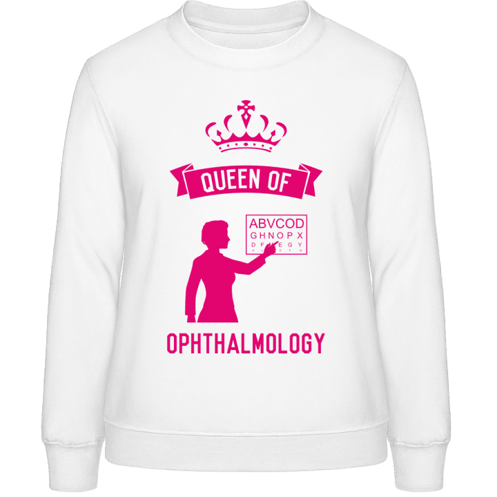 Queen Of Ophthalmology Sweatshirt för kvinnor contain pic