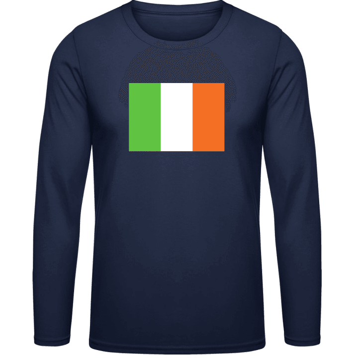 Ireland Flag Shirt met lange mouwen contain pic