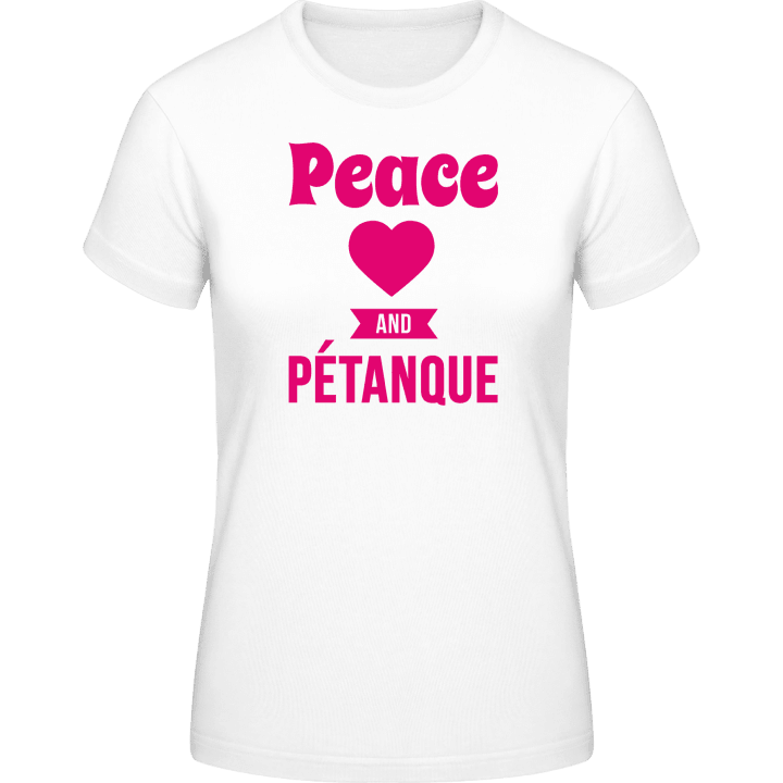Peace Love Pétanque Maglietta donna 0 image