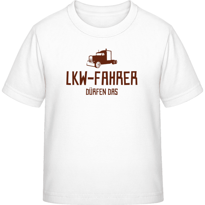LKW Fahrer dürfen das Kids T-shirt 0 image