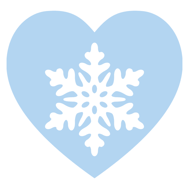 Snowflake Heart Bolsa de tela 0 image