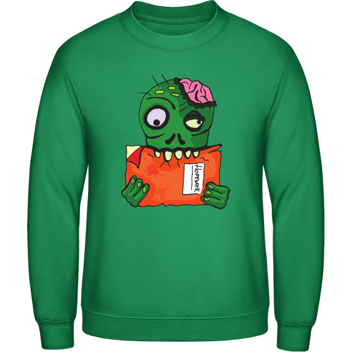 Zombie VS Homework Sweatshirt 0 image