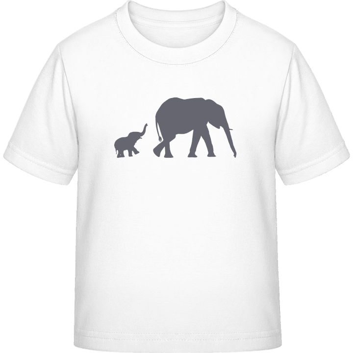 Elephants Illustration T-skjorte for barn 0 image