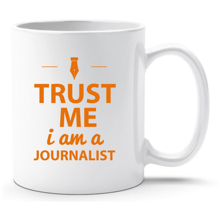 Trust Me I´m A Journalist Beker contain pic