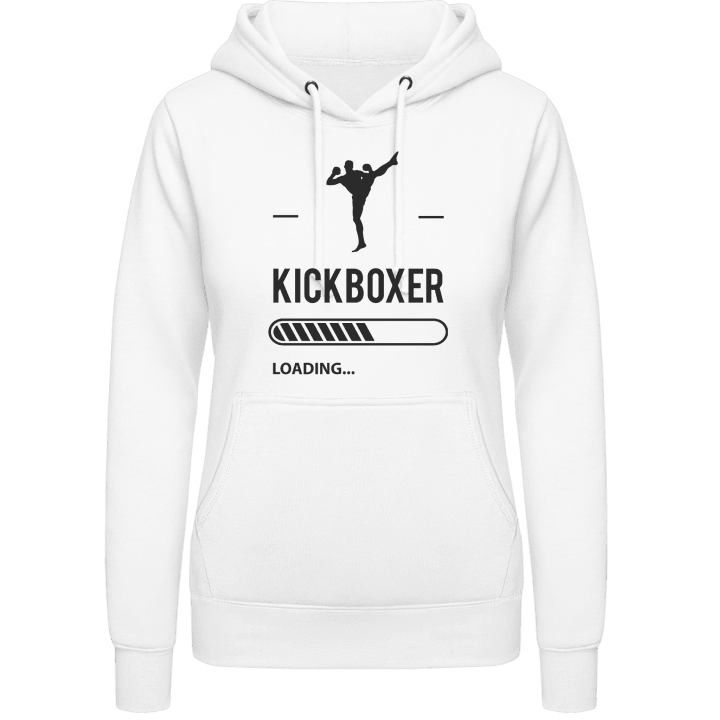 Kickboxer Loading Vrouwen Hoodie contain pic
