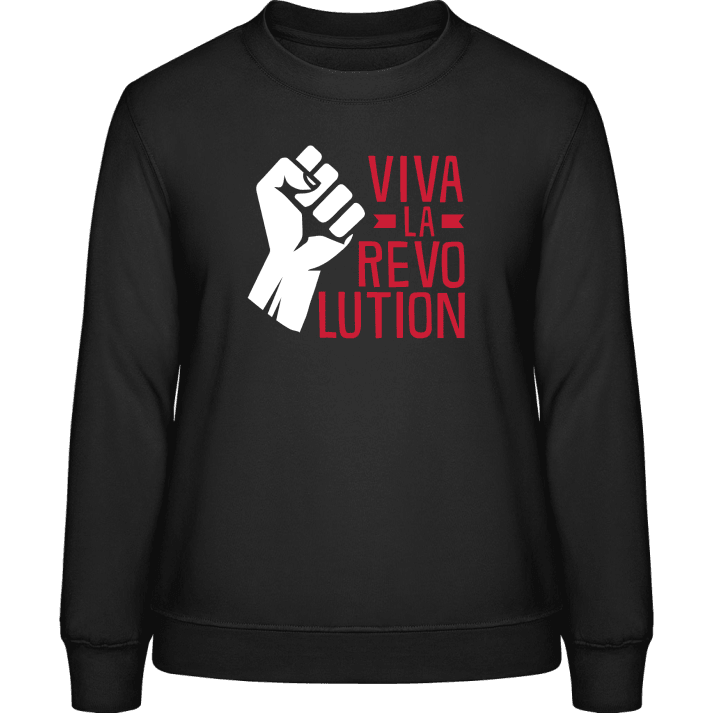 Viva La Revolution Frauen Sweatshirt contain pic