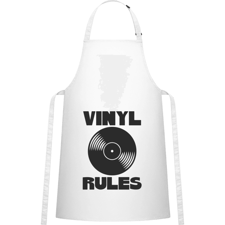 Vinyl Rules Förkläde för matlagning contain pic