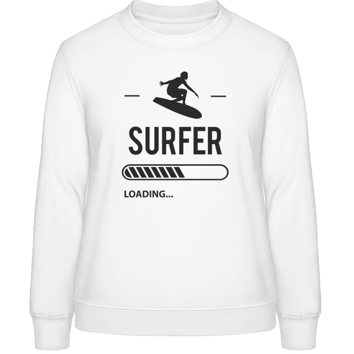 Surfer Loading Sweatshirt för kvinnor contain pic