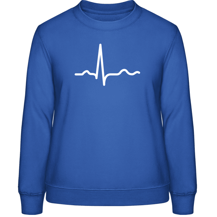 Heart Beat Sweatshirt för kvinnor contain pic