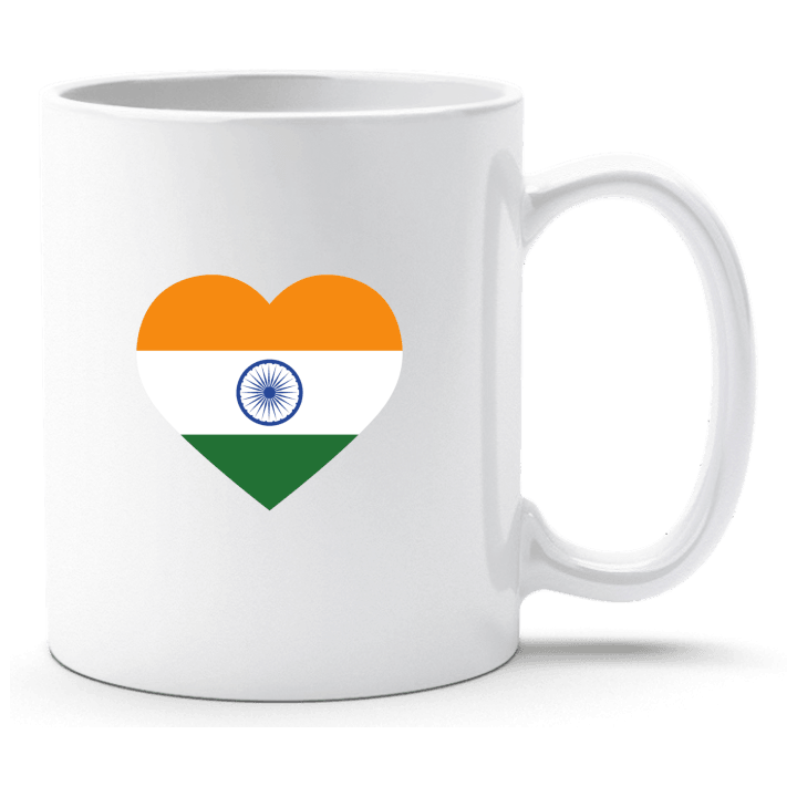 India Heart Flag Cup contain pic