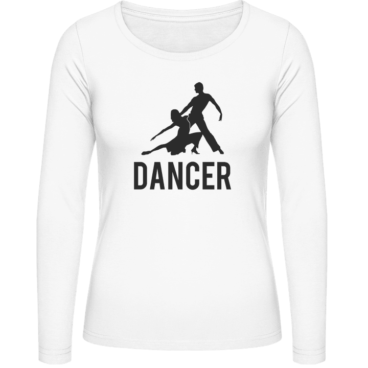 Salsa Tango Dancer Langermet skjorte for kvinner contain pic