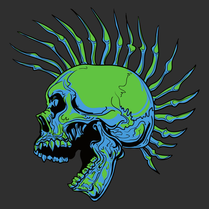 Punk Skull Shirt met lange mouwen 0 image