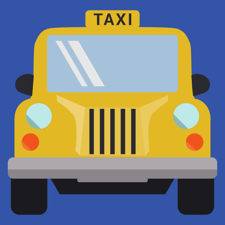 Taxi Illustration Långärmad skjorta 0 image
