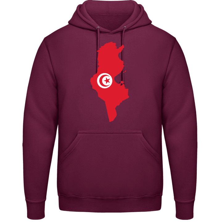 Tunisia Map Hoodie contain pic
