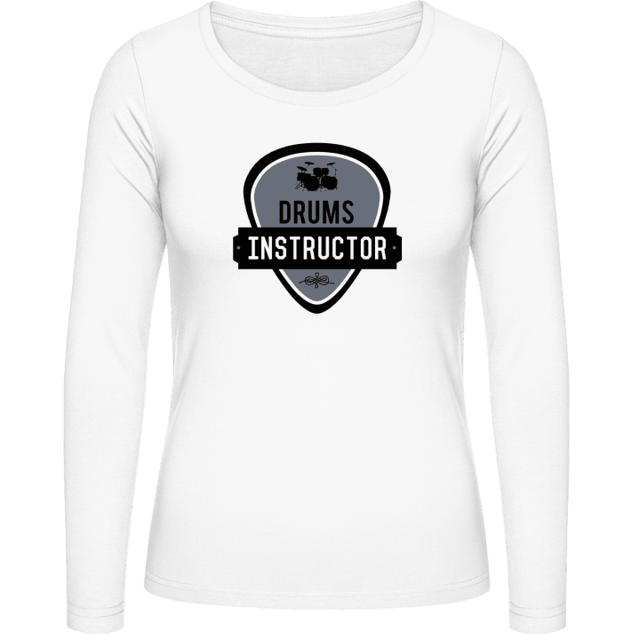 Drum Instructor Women long Sleeve Shirt contain pic