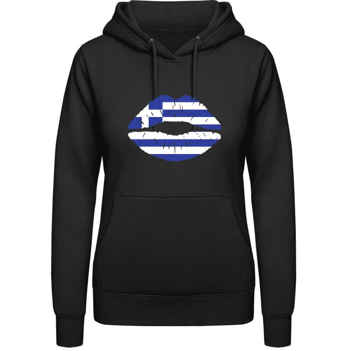 Greek Kiss Flag Vrouwen Hoodie contain pic