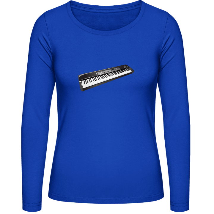 Keyboard Instrument T-shirt à manches longues pour femmes contain pic