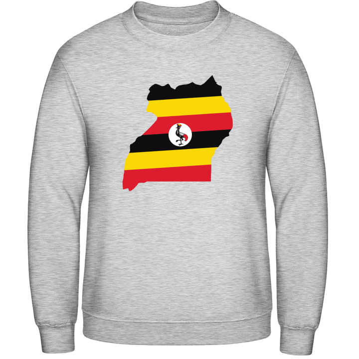 Uganda Map Sweatshirt contain pic