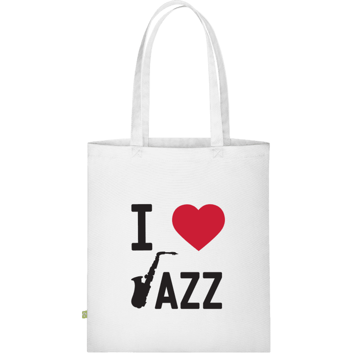 I Love Jazz Stoffen tas contain pic