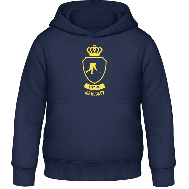 King of Ice Hockey Kids Hoodie contain pic