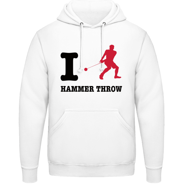 I Love Hammer Throw Huvtröja contain pic