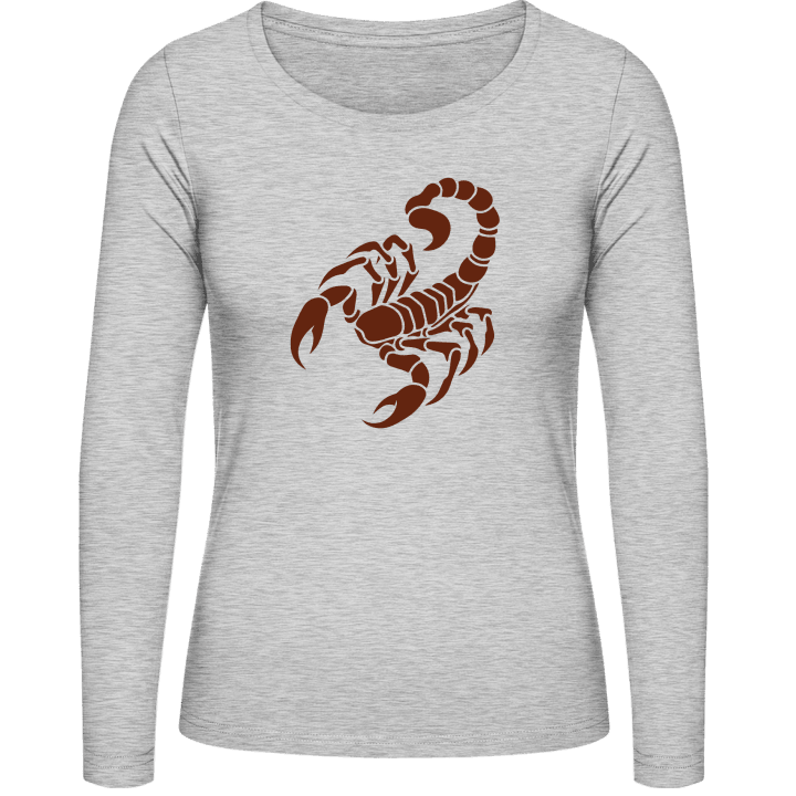Scorpion Icon Langærmet skjorte til kvinder 0 image