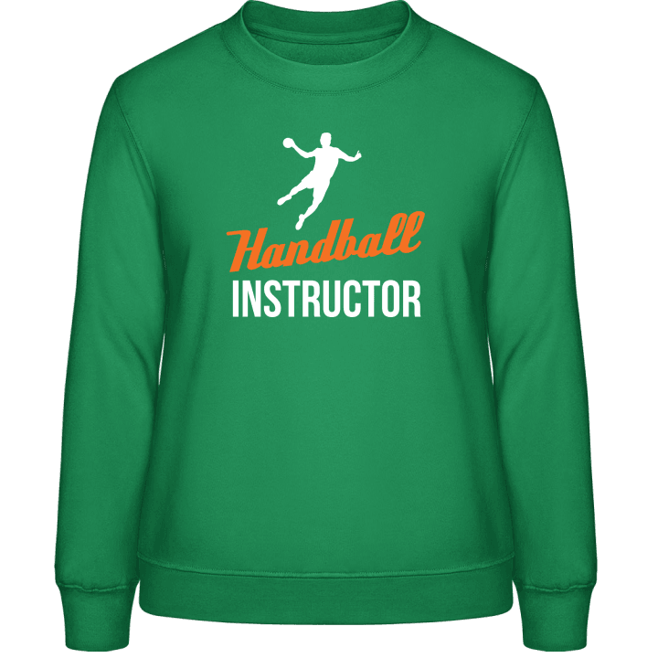 Handball Instructor Sweatshirt för kvinnor contain pic