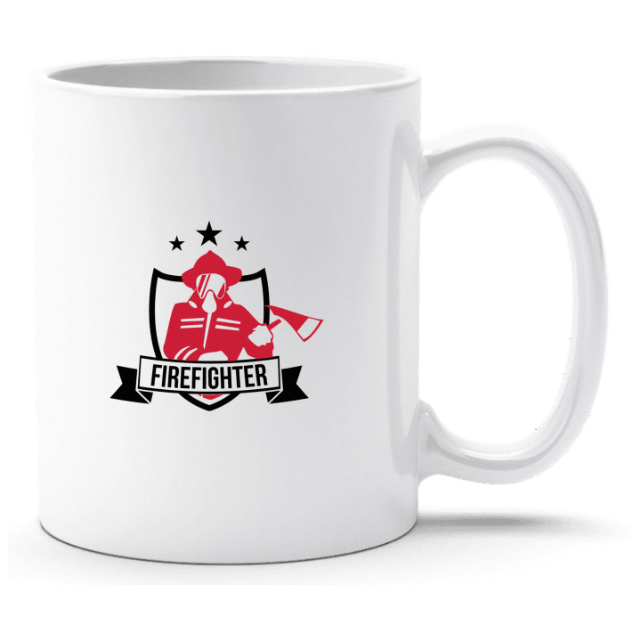 Firefighter Logo Cup contain pic